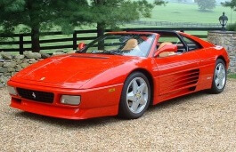 Ferrari 348 ts 1989 modèle